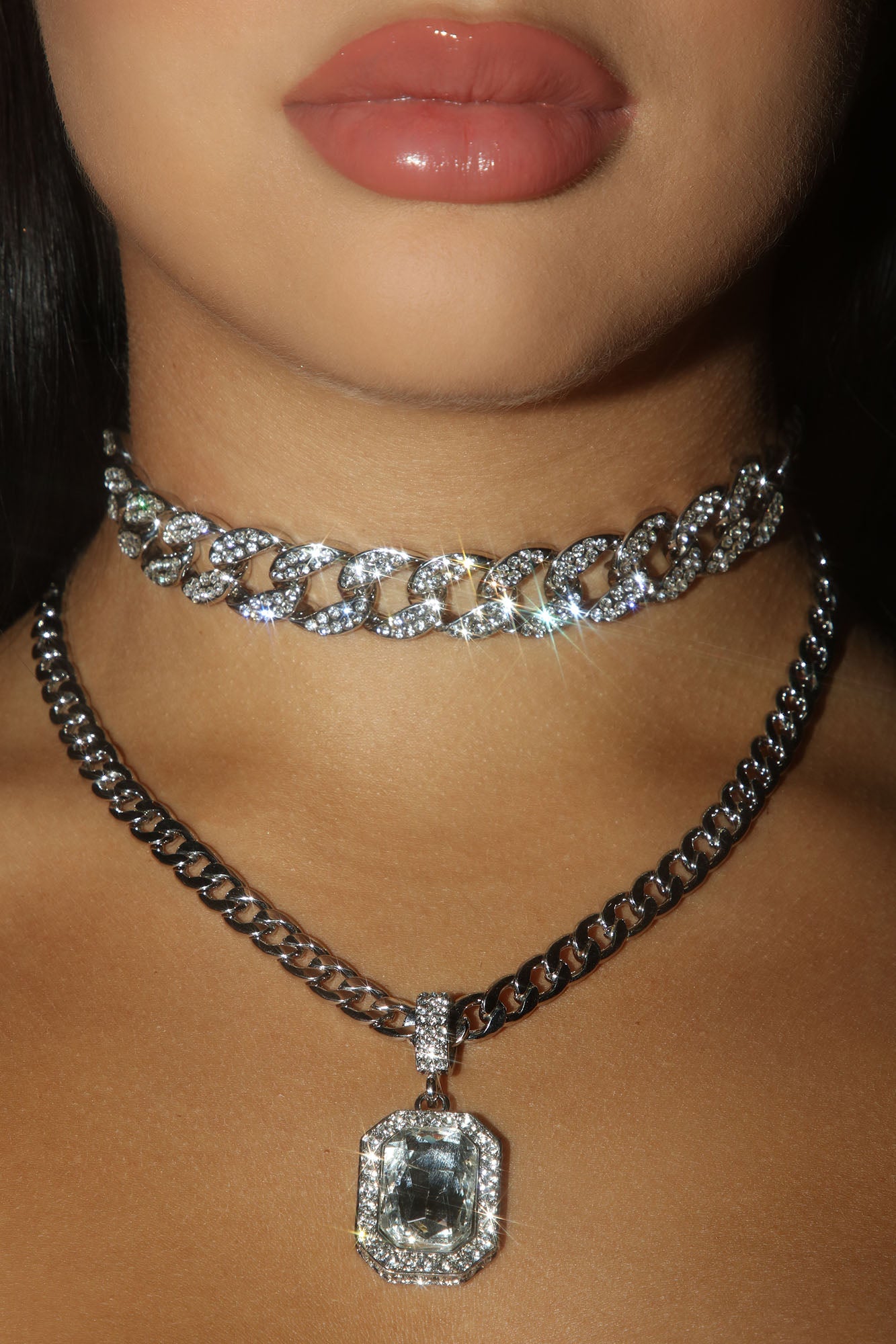 Fierce Mode Necklace - Silver