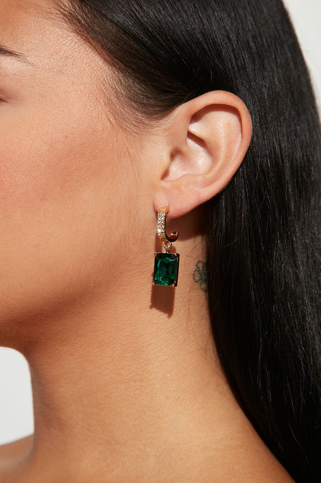 Don't Need A Reservation Earrings - Green
